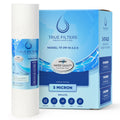 Whole House Water Filter Replacement 6-Pack | 5 Micron Sediment Filter for Dirt, Rust, Sand, Silt & Scale | Well Water Filters Cartridges | WQA Certified for Safety | 10 x 2.5 inch | True Filters